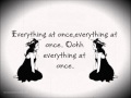 Everything at Once - Lenka [Lyrics] 