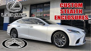 Lexus LS Custom Subwoofer Enclosures 2018 and up