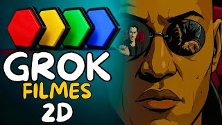 🔥 GROK AI: Transforme QUALQUER Filme em Anime 2D Profissional com Inteligência Artificial