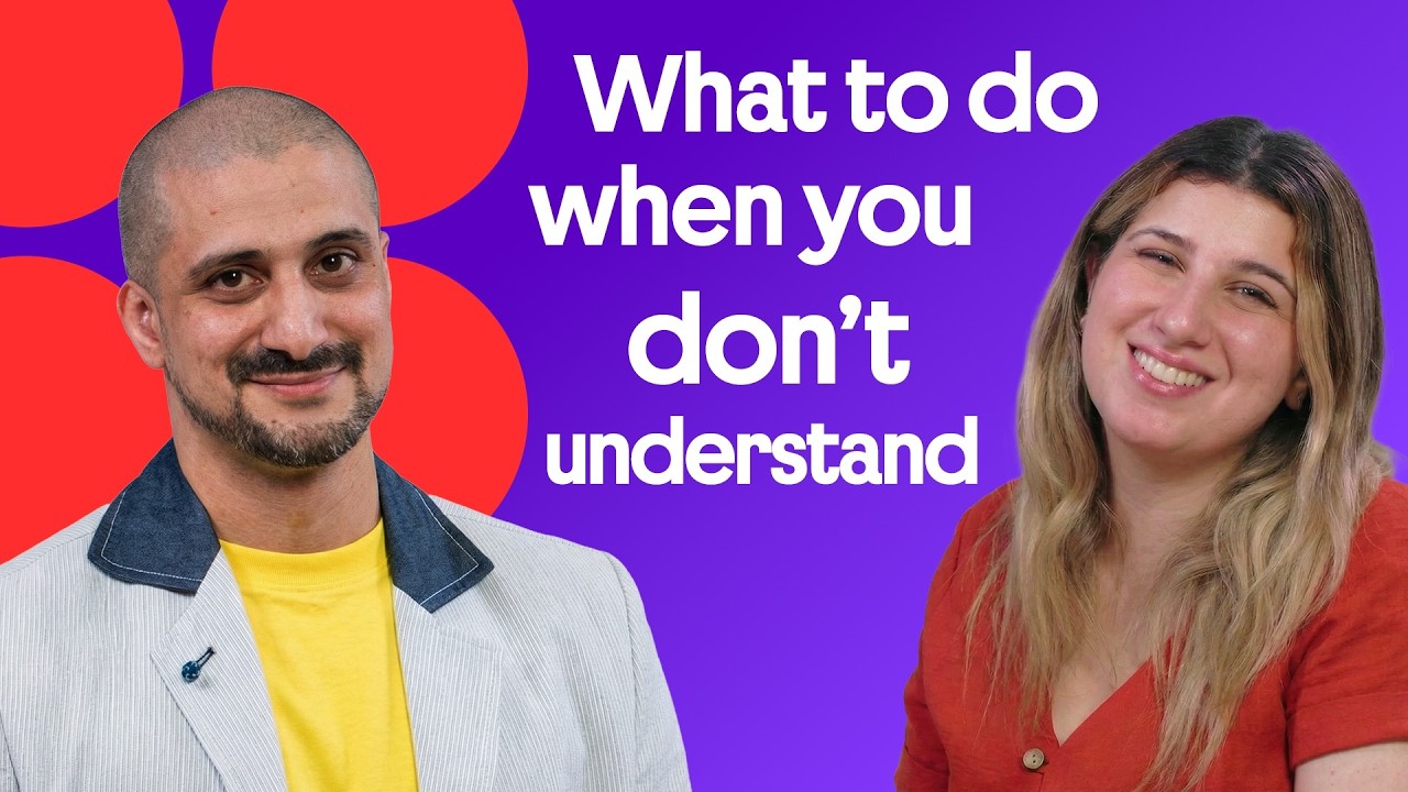 What to do when you don't understand someone in English - a British Council English podcast