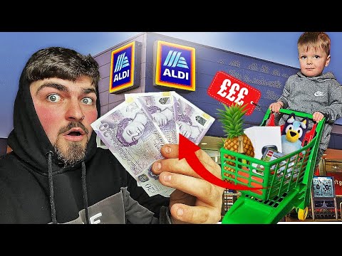 2 YEAR OLD CHOOSES OUR WEEKLY SHOP! UNLIMITED BUDGET!