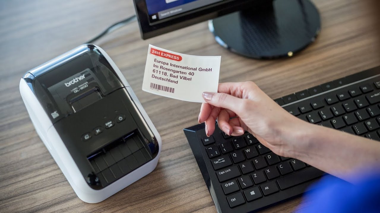 Video del producto Brother QL-800 impresora de etiquetas