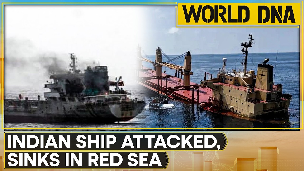 World DNA LIVE: Indian Ship Attacked, Sinks in Red Sea | Iran-US War: Deal on Hormuz Today?  | WION