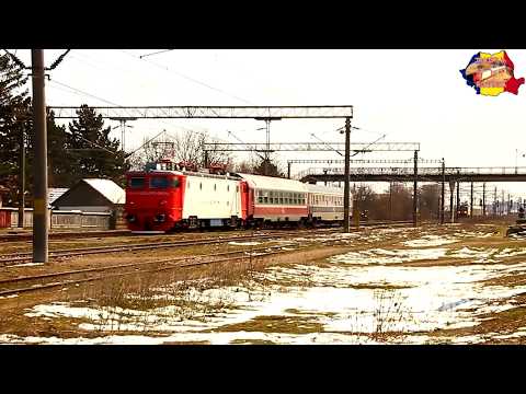 Intrecere trenuri CFR Călători la Dolhasca - Parallel trains [March, 2020]