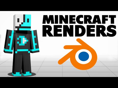 Render your Minecraft skin in Blender