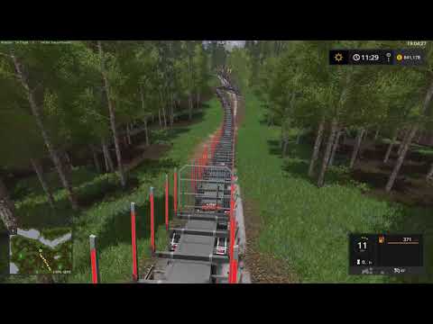 FS17 20+ trailers on Emerald Valley Logging Map