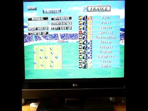 Sega Worldwide Soccer '98 Saturn