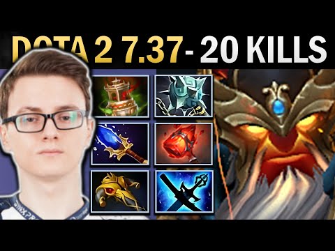 Ember Spirit Dota 2 7.37 Miracle with 20 Kills and Gleipnir - TI13