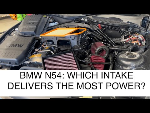 BMW N54: Which intake delivers the most power?
