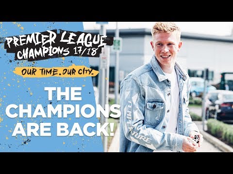 PLAYERS BACK IN TRAINING! | First session as Premier League Champions!