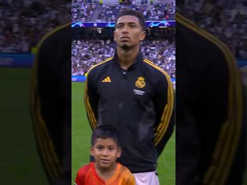 Champions League nights at the Bernabeu are back! 🤩 #UCL #championsleague #realmadrid #bellingham