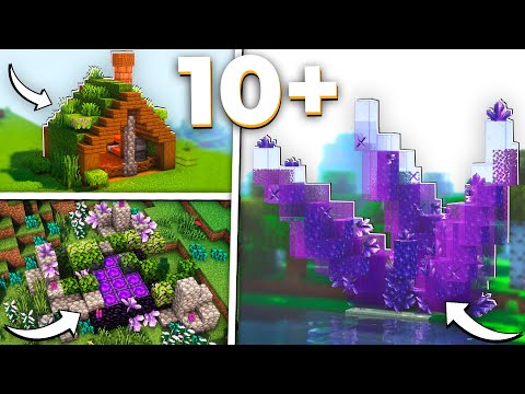 10+ Build Projects & Ideas for Survival Minecraft 1.19