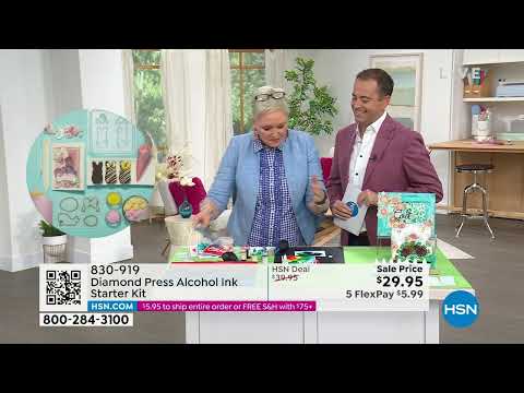 Diamond Press Alcohol Ink Starter Kit