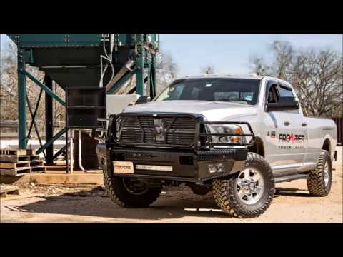 Frontier Front Bumper Replacement 2010-17 Dodge Ram 2500 & 3500