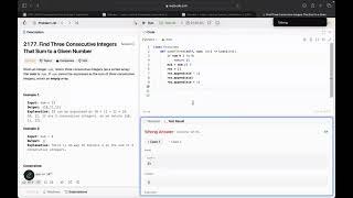 Download the video "2177. Find Three Consecutive Integers That Sum to a Given Number - Using Python"