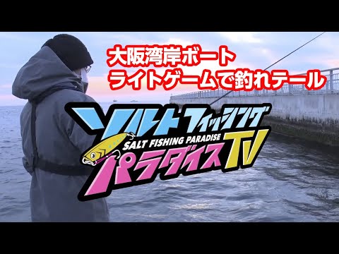 大阪湾岸ボートライトゲームで釣れテール（ソルパラTV・第22回2021年2月25日放送）
