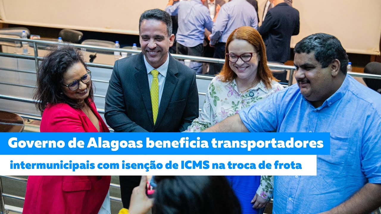 Governo de Alagoas beneficia transportadores intermunicipais com isenções de ICMS na troca de frota