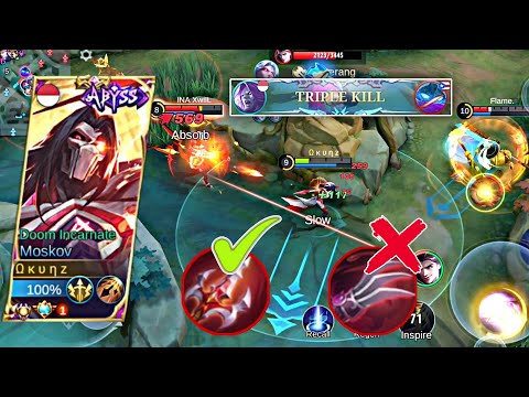 BUILD HARAM MOSKOV SETELAH DI BUFF MOONTON | BUILD MOSKOV TERSAKIT 2022 - MLBB