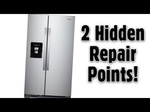 Whirlpool Side by Side Refrigerator Icemaker Won't Work - What to Check and Repair