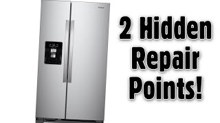 Whirlpool Side-by-Side Refrigerator Icemaker Won't Work - What to Check and Repair