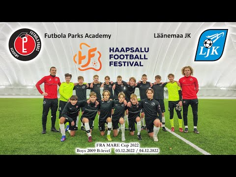 Futbola Parks Academy - Läänemaa JK | FRA Mare Cup 2022 | Boys 2009 B-level | 03-12-2022 | Haapsalu
