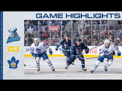 Toronto Marlies vs. Manitoba Moose | Game Highlights | November 19, 2023