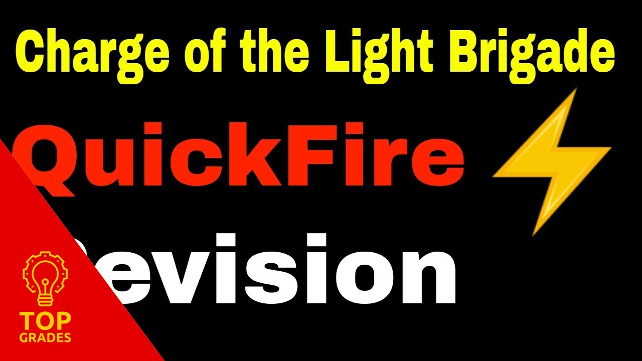 5 Key Quotes The Charge of the Light Brigade
