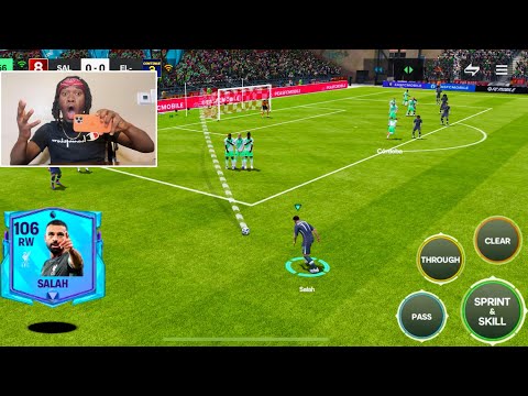 You won't believe this Last Min Free-Kick from POTM M.Salah - FC MOBILE