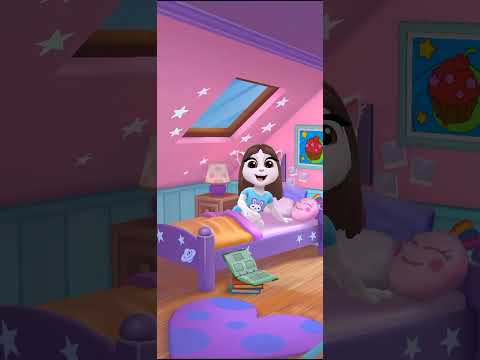 Angela dancing  and making ice cream