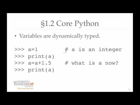 COSC370 - Intro to Python Programming (Part 1)