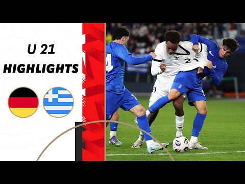 Aufholjagd nicht belohnt | Deutschland vs. Griechenland 2:3 | U 21 EM-Qualifikation | Highlights