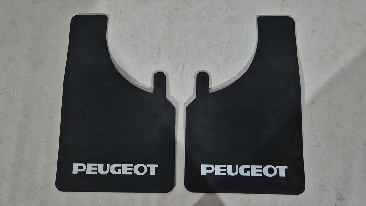 Брызговики Polytep (280*440, 2 шт) Video 1