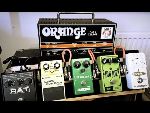 Boosting A Dirty Amp With Different Overdrive & Boost Pedals