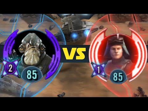 Admiral Raddus vs Imperial Troopers | Territory War | swgoh
