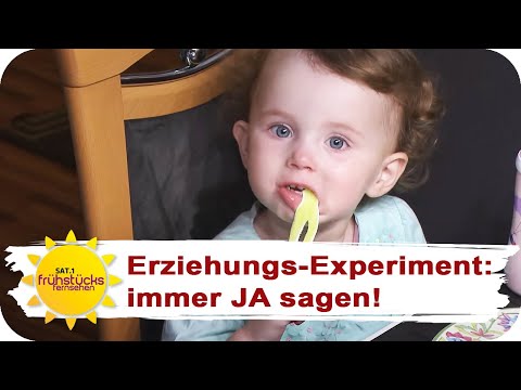 Experiment: MAMA sagt zu ALLEM JA! | SAT.1-Frühstücksfernsehen