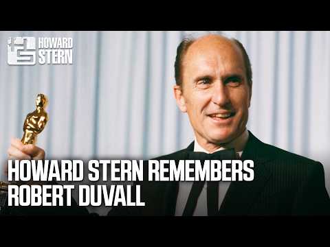 Howard Stern erinnert sich an Robert Duvall