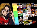 The Ultimate LOOSE To TIGHT Fighting Game Tier List