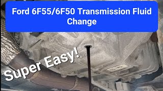 Ford 6F55/6F50 Transmission Fluid Change