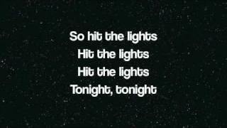 Jay Sean ft Lil Wayne Hit the Lights Lyrics (on screen)