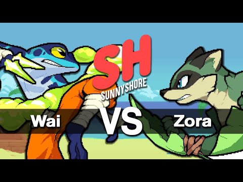 Sunnyshore 2022 Top 12 - Wai (Ranno) Vs. Zora (Maypul) RoA - Rivals of Aether