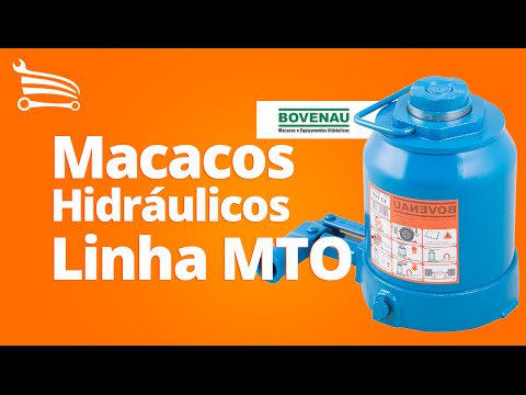 Macaco Garrafa Hidráulico 10 Toneladas 2 Estágios MTO-10 - Video
