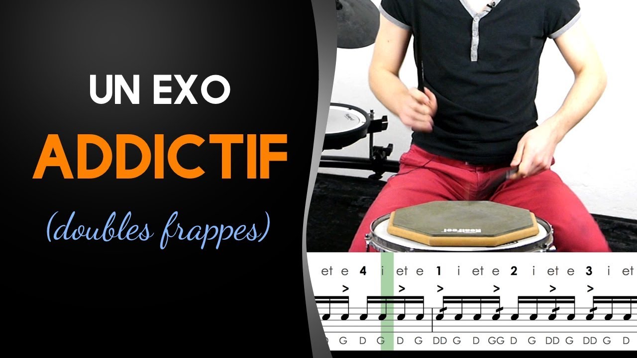 Essayez cet exo addictif ! (doubles-frappes)