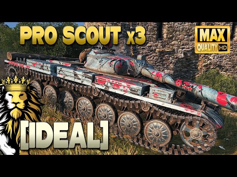 T-100 LT: Learning from a pro scout [IDEAL] - World of Tanks