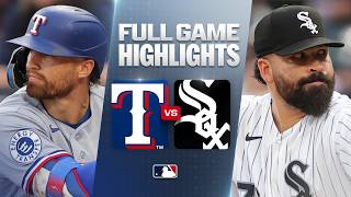 RANGERS vs. WHITE SOX: Official Full Game Highlights (August 24) | 2026 MLB Season