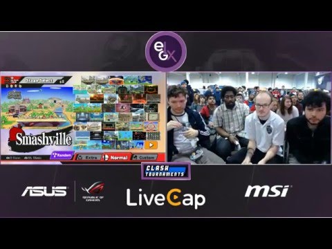 EGLX - Mew2King + Ally vs Chrim Foish + Blacktwinz - Winners Finals - Smash 4 Wii U