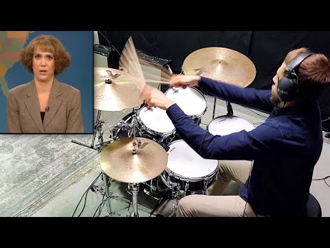 Weekend Update: Judy Grimes - Saturday Night Live | Eric Kummer Drum Interpretation