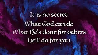 It Is No Secret ~ Elvis Presley ~ lyric video