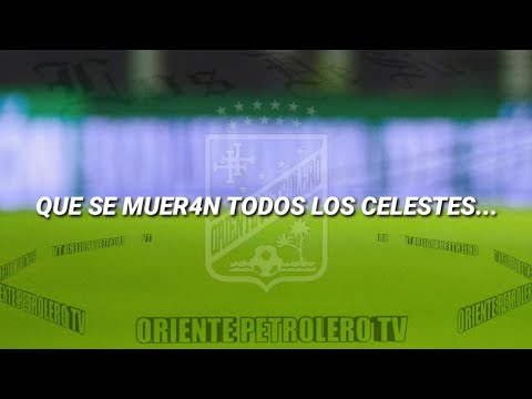 "Solo le pido a Dios" Barra: Los de Siempre &bull; Club: Oriente Petrolero
