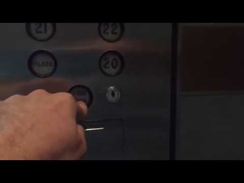 Ultra-Fast Westinghouse Traction Elevators @ Equitable Tower, Los Angeles, CA