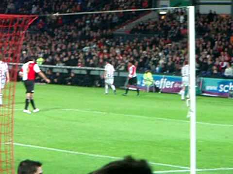 Feyenoord - Heerenveen (20-01-2009) - Sfeerbeelden